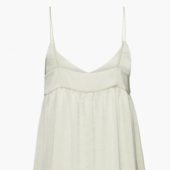 LITTLE MOON Saguaro Rose Smoke Blush Pink Silky Slip Dress size Small - Picture 4 of 6